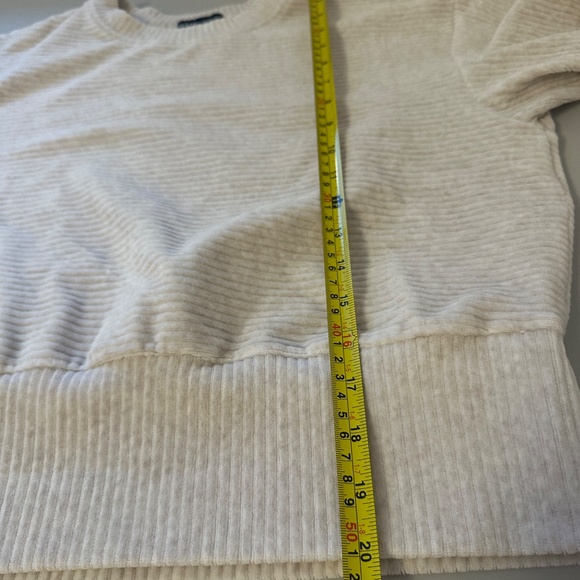 prAna Women's Escambia Pullover in Au Lait Heather | Size Small - Picture 10 of 13